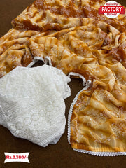 Soft Digital Printed Saree With Pigment Work