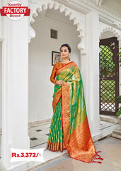 Pure Banarasi Organza Designer Saree
