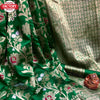 Green Banarasi Pure Silk Saree