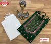 Dark Green Kurtha Palazzo Set