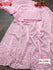 Pink Real Mirror-work Georgette Saree