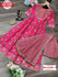 Pink Gown with Dupatta Set