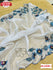 White Pure Organza Hand-work Saree