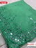 Organza Silk Saree with Mirror-work