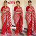 Red Shilpa Shetty Silk Sparrow Saree