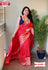Red Pure Zari Silk Saree