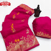 Pink Pure Soft Silk Jacquard Saree
