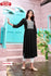 Black Embroidered Kurthi Top