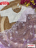 Lavender Pure Organza Embroidered Fancy Saree