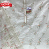 White Chanderi Kurtha Suruwal Piece