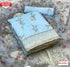 Sky Blue Chanderi Kurtha Suruwal Piece
