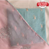 Baby Pink Viscose Organza Embroidered Saree