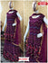 Wine Designer Kurtha Sharara Dupatta Set