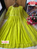 Neon Green Embroidered Gown with Embroidered Dupatta