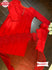 Red Kurtha Pant Dupatta Set