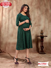 Green Feeding and Maternity Kurthi Top