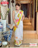 Beautiful White Designer Partywear Saree