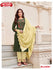 Mehendi Green Kurtha Palazzo Dupatta Set