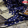 Blue Banarasi Silk Saree