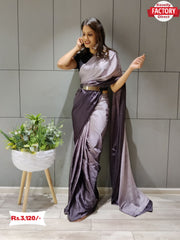 Ready to Wear Multi-shaded Silk Saree