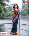 Black Designer Partywear Saree