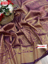 Pure Banarasi Silk Saree With Rich Zari