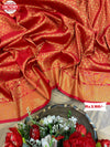 Pure Banarasi Silk Saree With Rich Zari