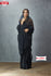 Black Organza Embroidered Saree