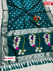 Rich Zari Banarasi Silk Sarees
