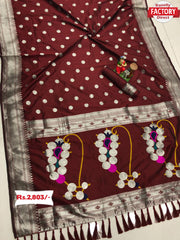 Rich Zari Banarasi Silk Sarees