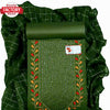 Green Embroidered Kurtha Suruwal Piece