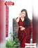 Maroon Georgette Sequence Saree with Sequence Blouse