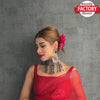 Red Designer Partywear Saree