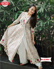 Pure Cotton Kurtha Palazzo Set
