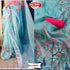 Digital Organza Floral Saree