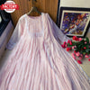 Light Baby Pink Gown Dupatta Set