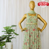 Light Green Gown with Dupatta