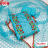 Sky Blue Embroidered Kurtha Suruwal Piece
