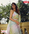 Multi-colour Organza Sequins Saree