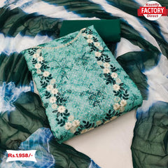 Slub Cotton Kurtha Suruwal Piece For Summer