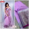 Lavender Soft Nylon Organza Saree