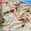 Pure Chiffon Handworked Saree With Stitched Blouse