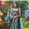 Green Designer Embroidered Kurtha Sharara Dupatta Set
