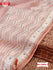 Baby Pink Pure Organza Zigzag Chikankari Saree