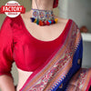 Deep Blue Paithani Silk Saree