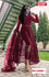Maroon Indo-western Stylish Slit Dress