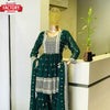 Green Designer Kurtha Sharara Dupatta Set