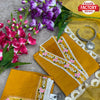 Yellow Embroidered Designer Kurtha Set