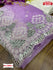Lavender Organza Fancy Embroidered Saree