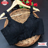 Black Chikankari Georgette Blouse